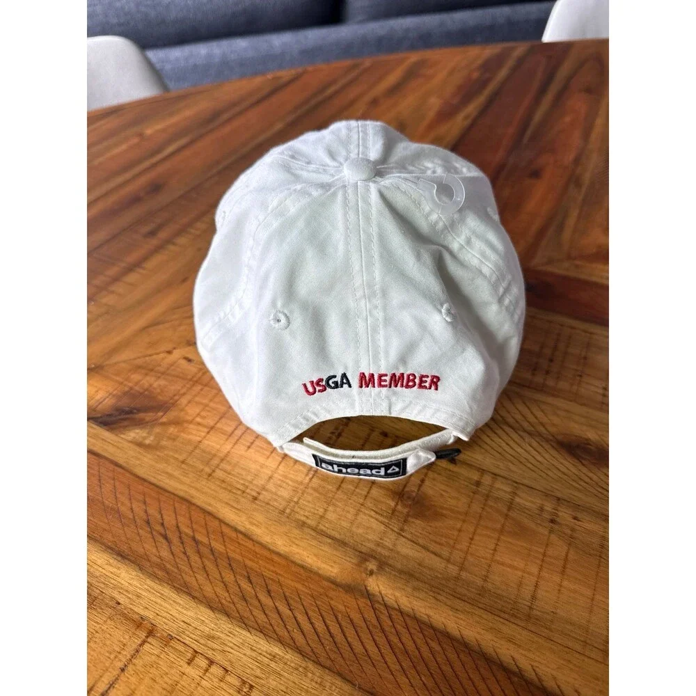 2 U.S. Open Golf Hats AHEAD USGA Member 122nd The Country Club & 124th Pinehurst